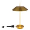 Globo lighting Brenlor table lamp brass, 2-light sources