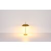 Globo lighting Brenlor table lamp brass, 2-light sources