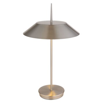 Globo lighting Brenlor table lamp matt nickel, 2-light sources