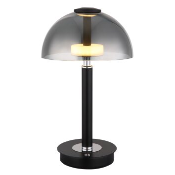 Globo lighting Uldin table lamp LED Smoke-coloured, 1-light source