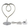 Globo lighting Amore table lamp LED chrome, 1-light source