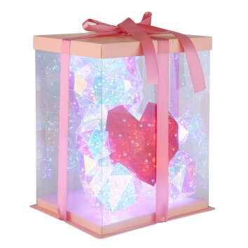 Globo lighting Brondar table lamp LED transparent, clear, 1-light source