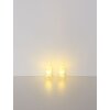 Globo lighting Candle table lamp LED transparent, clear, 1-light source