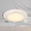 Globo lighting Abigail ceiling light LED white, 1-light source