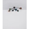Globo lighting Zarlona ceiling light black, 6-light sources