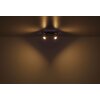Globo lighting Verpax ceiling light, ceiling spotlight, wall light, wall spotlight matt nickel, 2-light sources