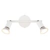Globo lighting Matrix ceiling light, ceiling spotlight, wall light, wall spotlight white, 2-light sources