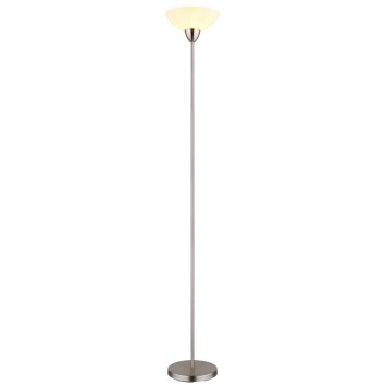 Globo lighting Lima floor lamp matt nickel, 1-light source