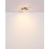 Globo lighting Sapena ceiling light LED black, 1-light source