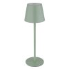 Globo lighting I Outdoor table lamp, bathroom light, table lamp LED green, 1-light source
