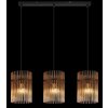 Globo lighting Gorley hanging light black, 3-light sources