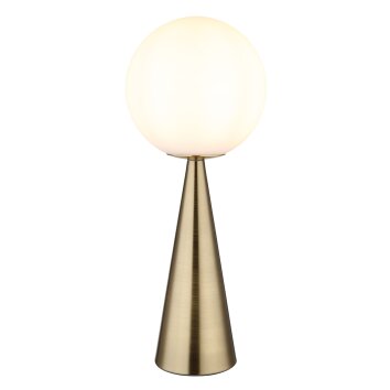 Globo lighting Pinpal table lamp brass, 1-light source