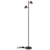 Globo lighting James floor lamp bronze, 2-light sources