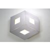 Bopp-Leuchten BOX COMFORT Ceiling Light LED silver, 3-light sources
