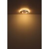 Globo lighting Julio ceiling light LED Dark wood, Ecru, 1-light source