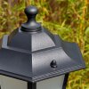 Loria outdoor light, lamp post, path light black, 3-light sources