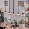 Koyoto globe light, pendant light black, 5-light sources