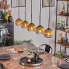 Koyoto globe light, pendant light black, 5-light sources