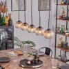 Koyoto globe light, pendant light black, 5-light sources