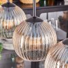 Koyoto globe light, pendant light black, 5-light sources