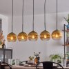 Koyoto globe light, pendant light black, 5-light sources