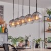 Koyoto globe light, pendant light black, 5-light sources