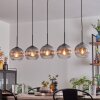 Koyoto globe light, pendant light black, 5-light sources
