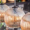 Koyoto globe light, pendant light black, 5-light sources