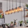 Koyoto globe light, pendant light black, 5-light sources