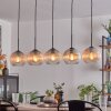 Koyoto globe light, pendant light black, 5-light sources