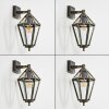 Falfosa outdoor wall light gold, black, 1-light source