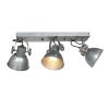 Steinhauer lights Gearmetal ceiling light, ceiling spotlight, 3-light sources