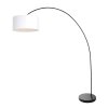 Steinhauer lights Solva floor lamp white, 1-light source