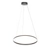 Steinhauer lights Ringlux pendant light LED black, 2-light sources