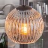 Koyoto hanging light, globe light, pendant light Amber, clear, 4-light sources
