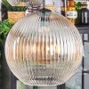 Koyoto hanging light, globe light, pendant light Amber, clear, Smoke-coloured, 4-light sources