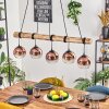 Koyoto hanging light, globe light, pendant light Ecru, black, 5-light sources
