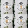 Gastor hanging light, globe light, pendant light clear, 4-light sources