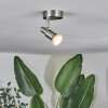 Gropptorp ceiling light, ceiling spotlight matt nickel, 1-light source