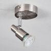 Gropptorp ceiling light, ceiling spotlight matt nickel, 1-light source