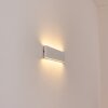 Gamas outdoor wall light, bathroom light, wall light, wall spotlight white, 1-light source