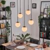 Gastor hanging light, globe light, pendant light white, 5-light sources