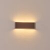 Gamas outdoor wall light, bathroom light, wall light, wall spotlight rust-coloured, 1-light source