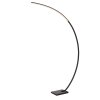 Lucide lights CURVE floor lamp, Arch lamps LED black, 1-light source
