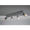Reality lights Cadiz ceiling spotlight anthracite, 4-light sources