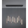 Trio lights Fiato pendant light LED black, 11-light sources