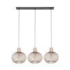Trio lights GILA pendant light beige, 3-light sources