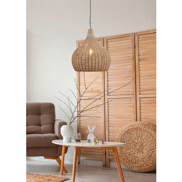 Trio lights JANNE pendant light black, 1-light source