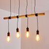 Pendant Light Oostkapelle black, 4-light sources