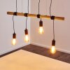 Pendant Light Oostkapelle black, 4-light sources
